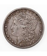 1884-S Silver Morgan Dollar in Extra Fine XF Condition, Gray Color - $4,518.68 MXN