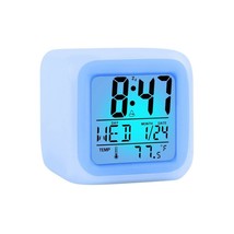 Kids Alarm Clock Stocking Stuffers for Kids, Easy Setting Digital Travel Larg... - £17.12 GBP