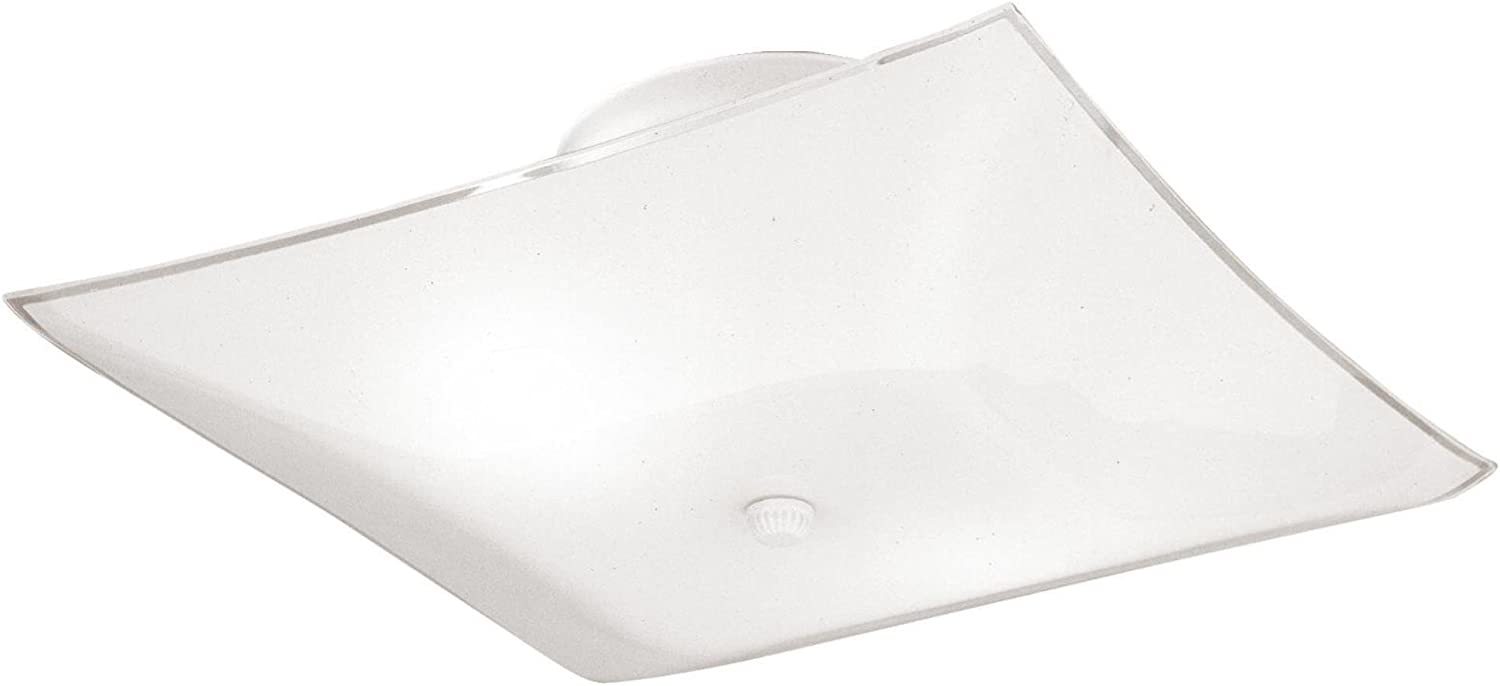 Semi-Flush Mount Sq.Are Ceiling Fixture By Westinghouse 66201 - $37.94