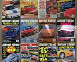 1992 Motor Trend Magazine Lot Full Complete Year Jan-Dec Automotive 1-12... - $44.65