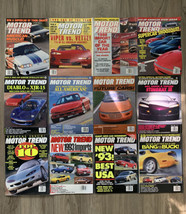1992 Motor Trend Magazine Lot Full Complete Year Jan-Dec Automotive 1-12 Set - £35.64 GBP
