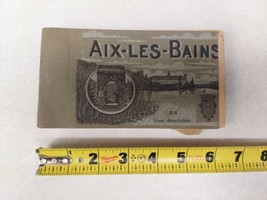 French Postcard Booklet 24 Detachable Aix-Les-Bains Vues Detachables Ear... - £31.42 GBP