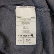 Carhartt K87 BLS Loose Fit Men's Blue Cotton Short Sleeve T-Shirt Size 2XL Tall  image 4