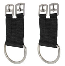 Horse Set of 2 Nylon Western English 1" Dual Buckle Girth Converter 403GC01 - $24.99