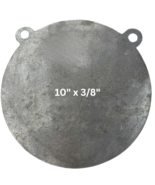 AR500 Steel Gong Shooting Target 3/8 10&quot; Round 2-Hole 0200123 - $39.72 CAD
