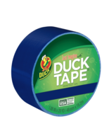 Duck Brand Printed Duct Tape, 1.88&quot; x 10 Yards, Navy Blue - £6.21 GBP