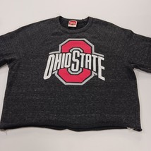 Homage Ohio State RN#122964 Women's Black Cropped Pullover Sweatshirt Size Small image 13