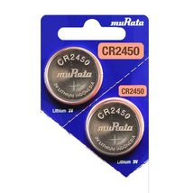 Murata CR2450 Battery DL2450 ECR2450 3V Lithium Coin Cell (10 Batteries) - $6.95+