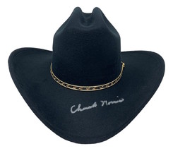 Chuck Norris Signiert Kopie Walker Texas Ranger Stütze Cowboy Hut Bas - £310.12 GBP