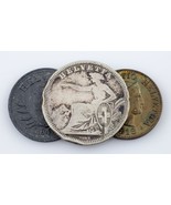 1861-1944 Switzerland Coin Lot (3pcs) 2 Rappen to 1 Franc (F-Unc) - £41.05 GBP