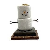 Original S&#39;Mores 3&quot; Snowman Christmas Ornament Midwest of Cannon Falls Gift - £9.11 GBP