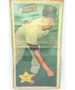 1968 Topps Insert Poster #11/24 Jim Lonborg Boston Red Sox Baseball MLB - £12.74 GBP