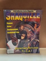 SHAQUILLE O&#39;NEAL Gold Collector&#39;s Series Magazine 1996 (Shaq Hits Hollywood) Vtg - £6.68 GBP