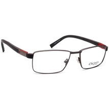Morel Eyeglasses OGA 10008O GG12 Dark Gray/Brown Square Metal France 54[]17 145 - £235.89 GBP