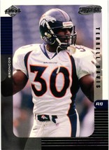 1999 Collectors Edge Supreme Football Preview Terrell Davis #TD Denver Broncos - £1.59 GBP