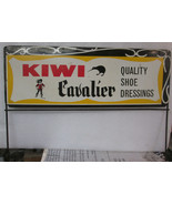 Antique Vintage Old KIWI Cavalier Shoe-Polish metal sign - £88.63 GBP