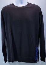 Calvin Klein Sleepwear Long Sleeve Black Pullover Shirt Large - $24.74