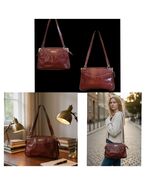 EITENNE AIGNER LEATHER HANDBAG - $25.00