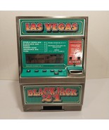 Las Vegas Blackjack 21 Slot Machine Electronic Game &amp; Coin Bank - See Video - £35.41 GBP