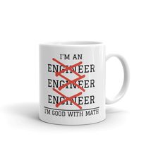 I&#39;m An Engineer Good With Math, Nice Motivational And Inspirational Office Gift, - £11.79 GBP+