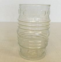 Vintage old red lobster logo ship lantern  light  tall tumbler drinking ... - $19.75