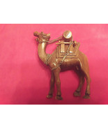 Collectible rare Egyptian made 1940 handmade wooden camel statue  - £105.93 GBP