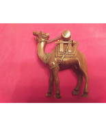 Collectible rare Egyptian made 1940 handmade wooden camel statue  - $184.64 CAD