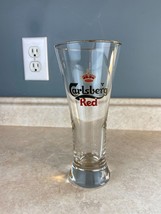 Carlsberg Red 12 Fluid Ounce Tall Beer Draft Glass - €7,64 EUR