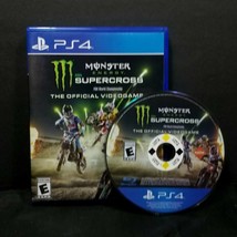 Monster Energy Supercross Sony PlayStation 4 PS4 - £7.33 GBP