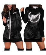 New Zealand National Soccer Team 2023 FIFA World Cup Women&#39;s Hoodie Dress - $76.57 CAD+