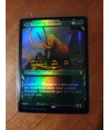 Kazandu Mammoth FOIL Magic The Gathering Valley Zendikar Rising 305 SHOW... - $6.60 CAD