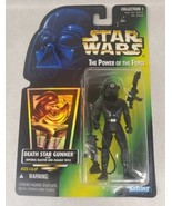 Star Wars The Power of the Force 1996 Hasbro Kenner Death Star Gunner NOS - £15.32 GBP