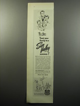 1951 Union Pacific Railroad Ad - This year treat your family to Sun Valley Idaho - £14.46 GBP