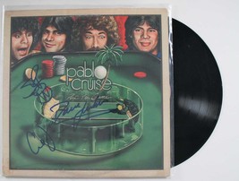 Pablo Cruise Band Signed Autographed &quot;Part of the Game&quot; Record Album - £31.96 GBP