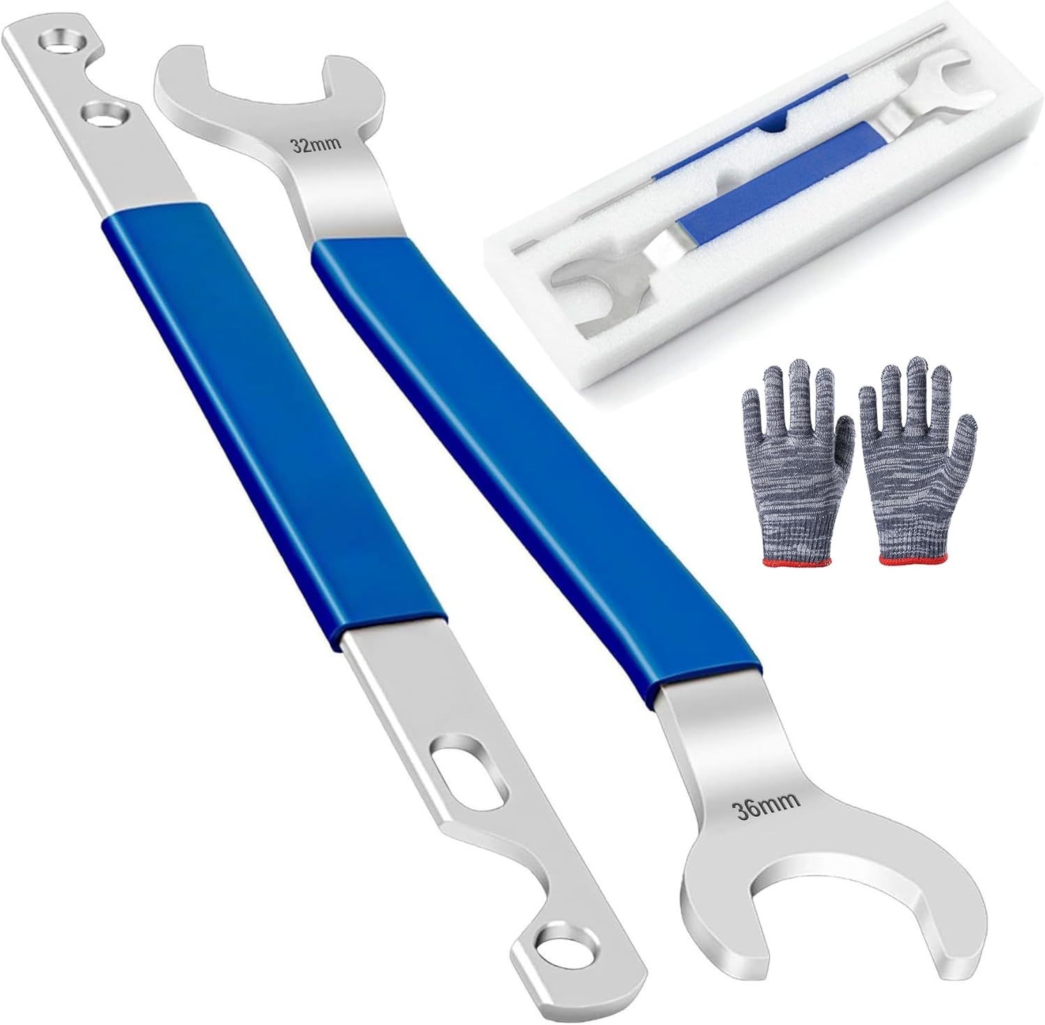 Fan Clutch Wrench Set,32 36mm Water Pump Pulley Holder Removal Tool,Esse... - $39.43