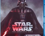 Star Wars Complete Saga Blu-ray | 6 Star Wars Films | 9 Discs - $68.06