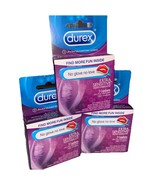 3* Durex Extra Sensitive Thin For Contraception Latex Condom, 3 Ct Each - $330.26 MXN