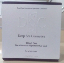 DEEP SEA COSMETICS DEAD SEA BLACK MAGNETISM MUD MASK -2.0 fl oz / 160 g-... - £59.62 GBP
