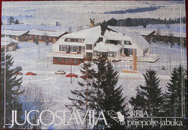 1985 Original Poster Serbia PRIJEPOLJE Jabuka Hotel Yugoslavia - $66.23