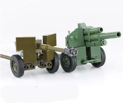 WW2 Building Blocks Figure Toy Weapon Gun MOC Mini Bricks Sticker Medici... - £6.96 GBP
