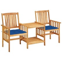  Patio Bistro Set Royal blue cushions - $5,123.60 MXN
