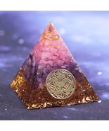 Amethyst &amp; Rose Quartz Crystal Pyramid - $147.80 CAD