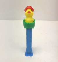 Pez Chicken In Egg Easter Pez Dispenser Blue Made In Hungary Vintage 1990s - $3.17