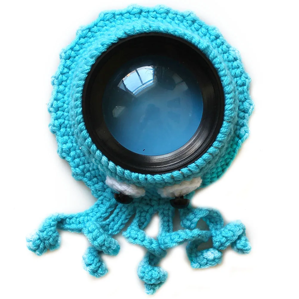  cute animal lens accessory camera buddies knitted child pet handmade photography props thumb200