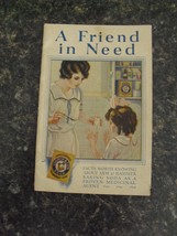 Vintage 1922 Booklet Arm &amp; Hammer Church Co A Friend in Need - £14.71 GBP