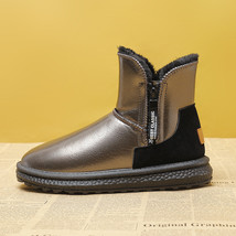 Snow boots women&#39;s new style plus velvet thickened tube waterproof non-slip inte - £40.94 GBP