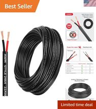 22 Gauge Electrical Wire 2 Conductor 22 AWG Electrical Wire Stranded PVC... - $107.55