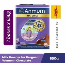 7X 650g Anmum Materna Milk For Pregnant Woman Chocolate Flavour shipment by DHL - £150.16 GBP