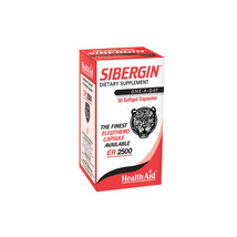 Health Aid Sibergin Eleuthero ER 2500, 30 Softgels - $34.09