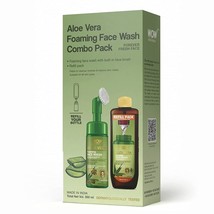 WOW Skin Science Aloe Vera Foaming Face Wash Combo Pack 150ml +200ml - £23.06 GBP